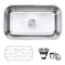 Ruvati 30" Undermount 16 Gauge SS Kitchen Sink Single Bowl RVM4250 - alternate 1